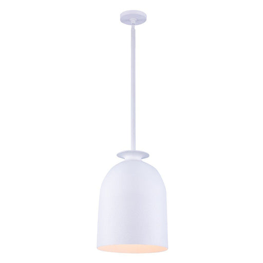 Gabardine 12" Mini Pendant in Matte White