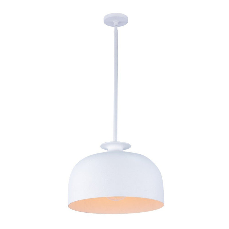 Gabardine 18" Pendant in Matte White