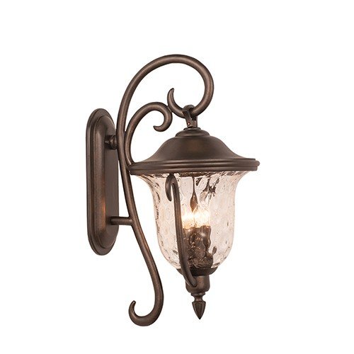 Santa Barbara 4-Light Outdoor Wall Lantern in Burnished Bronze