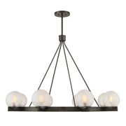 Darien 8-Light Chandelier in Mediterranean Bronze
