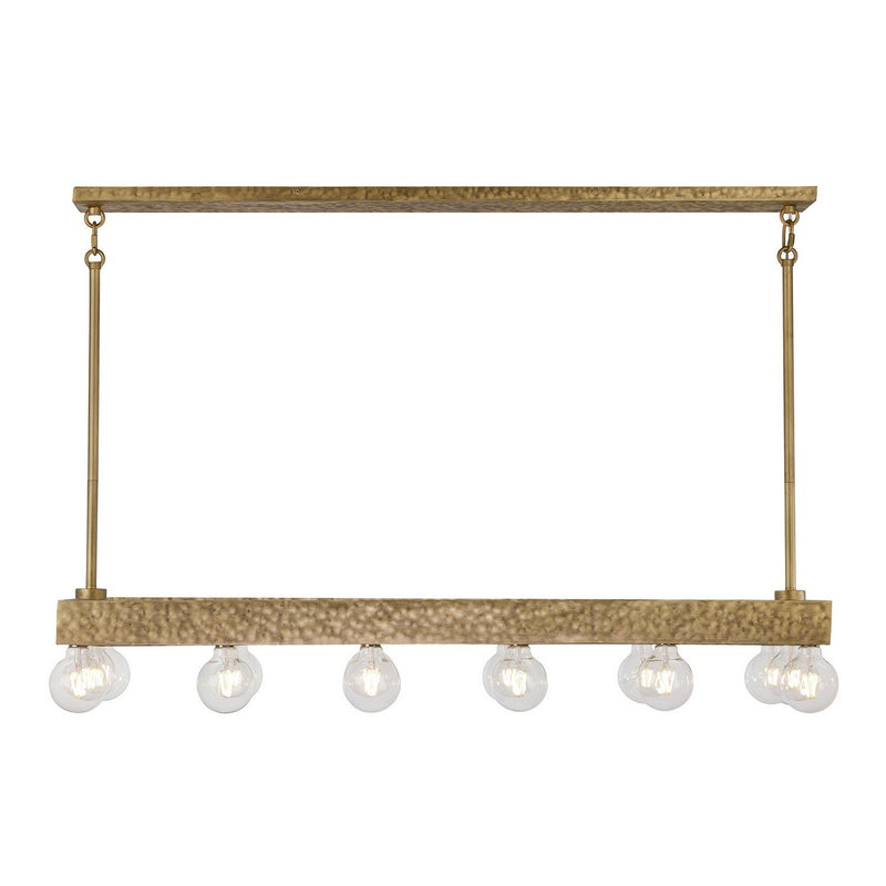 Etereo 14-Light Linear Pendant in Spumante