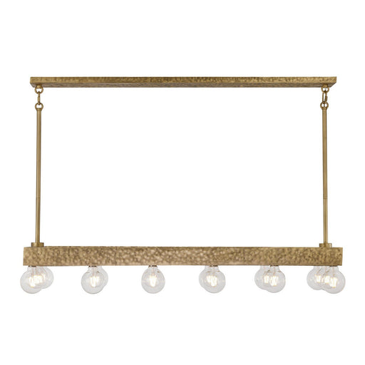 Etereo 14-Light Linear Pendant in Spumante