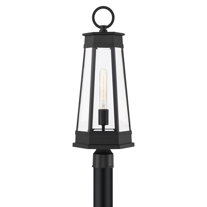 Payne Outdoor Post Light in Matte Black