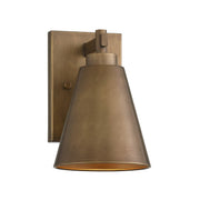 Ryder Small Outdoor Wall Sconce in Atlas Bronze