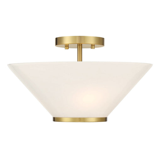 Blair 3-Light Convertible Pendant in Warm Brass