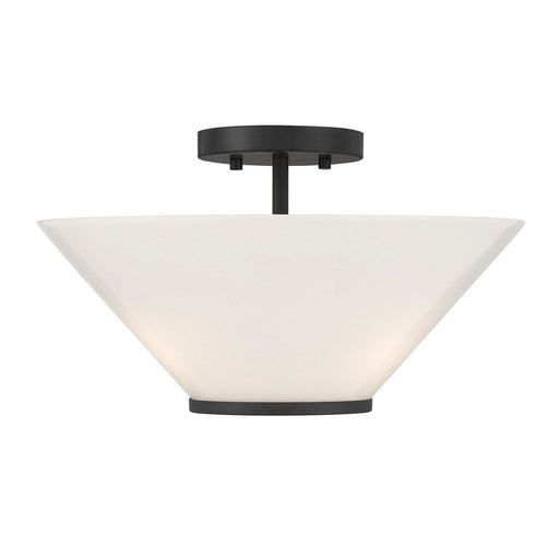 Blair 3-Light Convertible Pendant in Matte Black