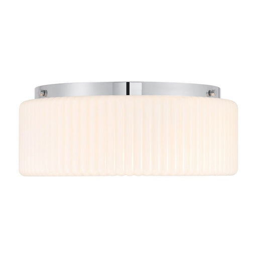 Edgemont 4-Light Flush Mount in Chrome
