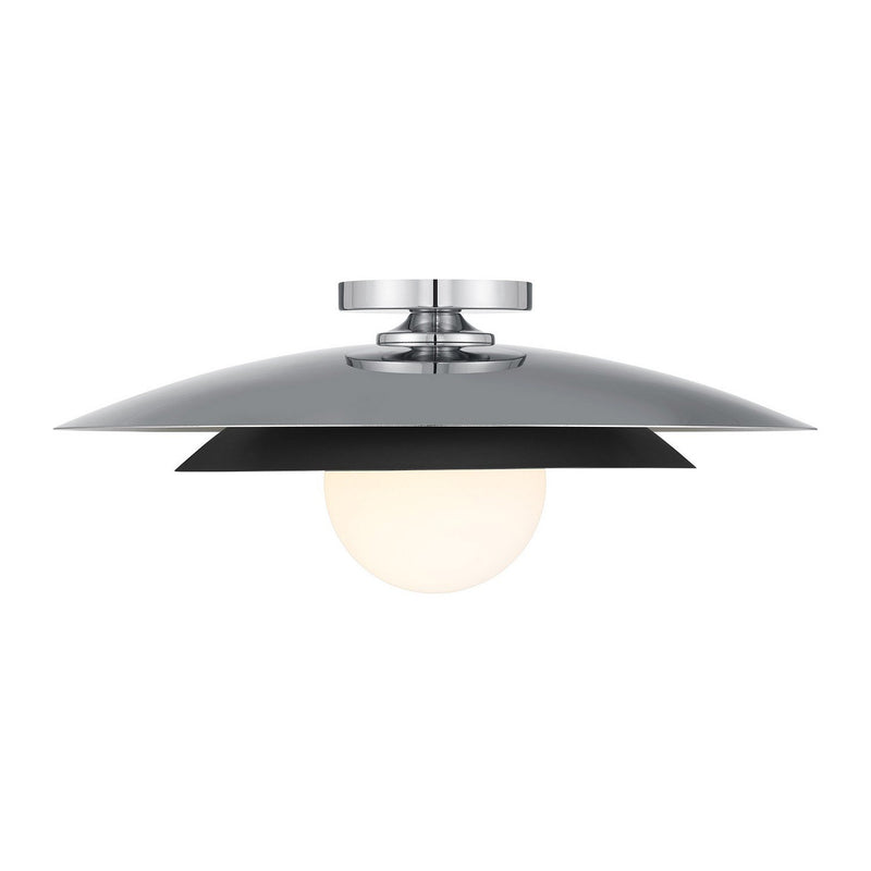 Sherrer Semi-Flush Mount in Chrome