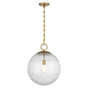 Cabot Pendant in Warm Brass