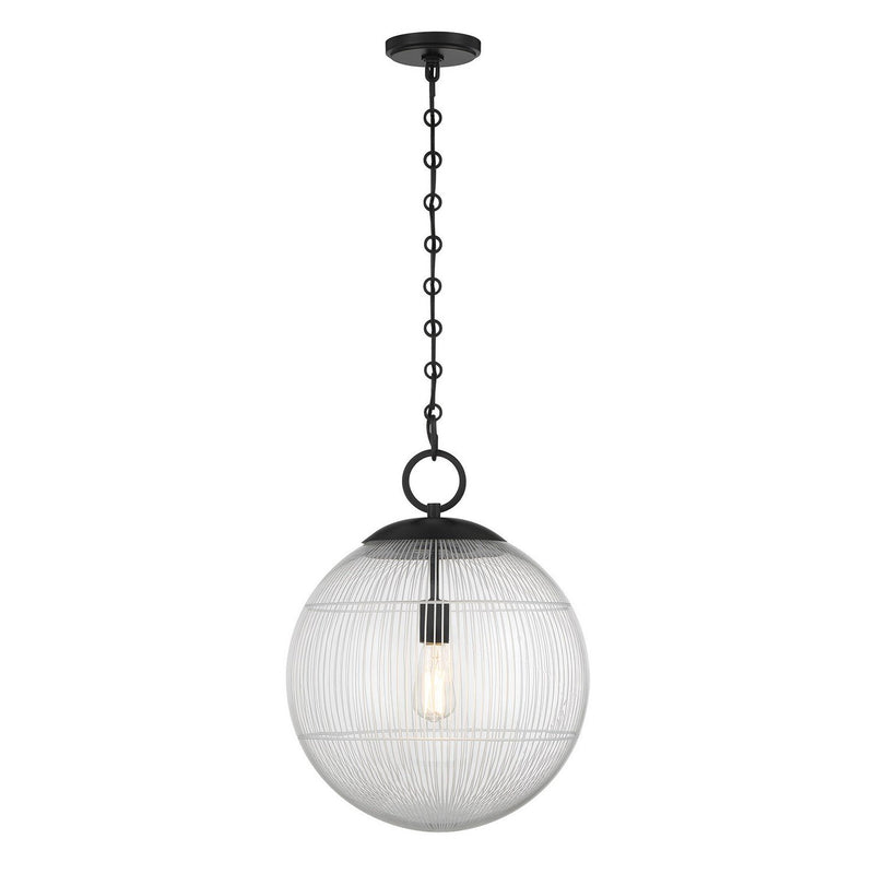Cabot Pendant in Matte Black