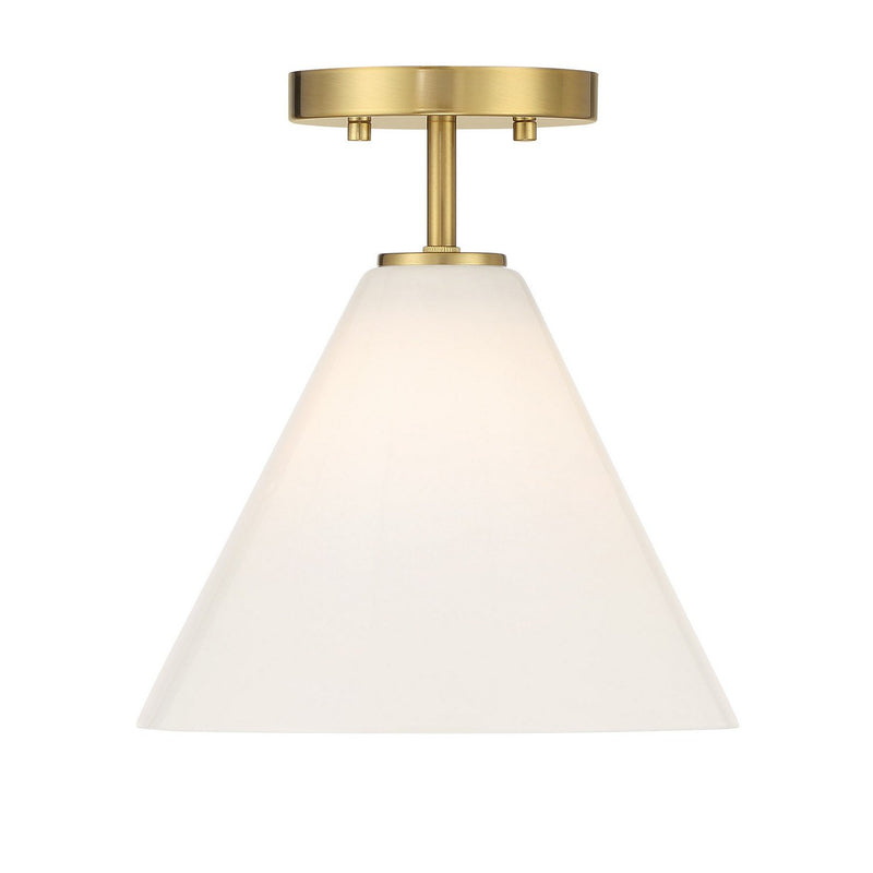 Blair Convertible Pendant in Warm Brass