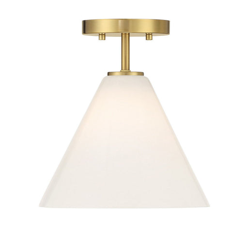 Blair Convertible Pendant in Warm Brass
