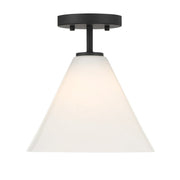 Blair Convertible Pendant in Matte Black