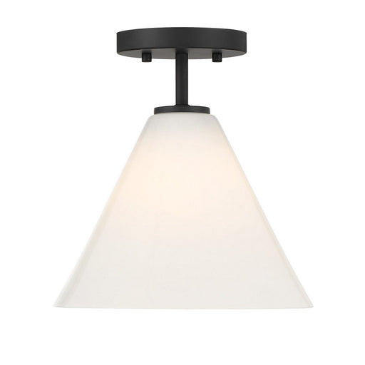 Blair Convertible Pendant in Matte Black