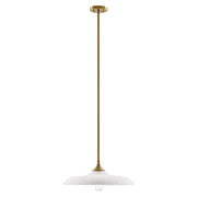 Hadley Pendant in Warm Brass