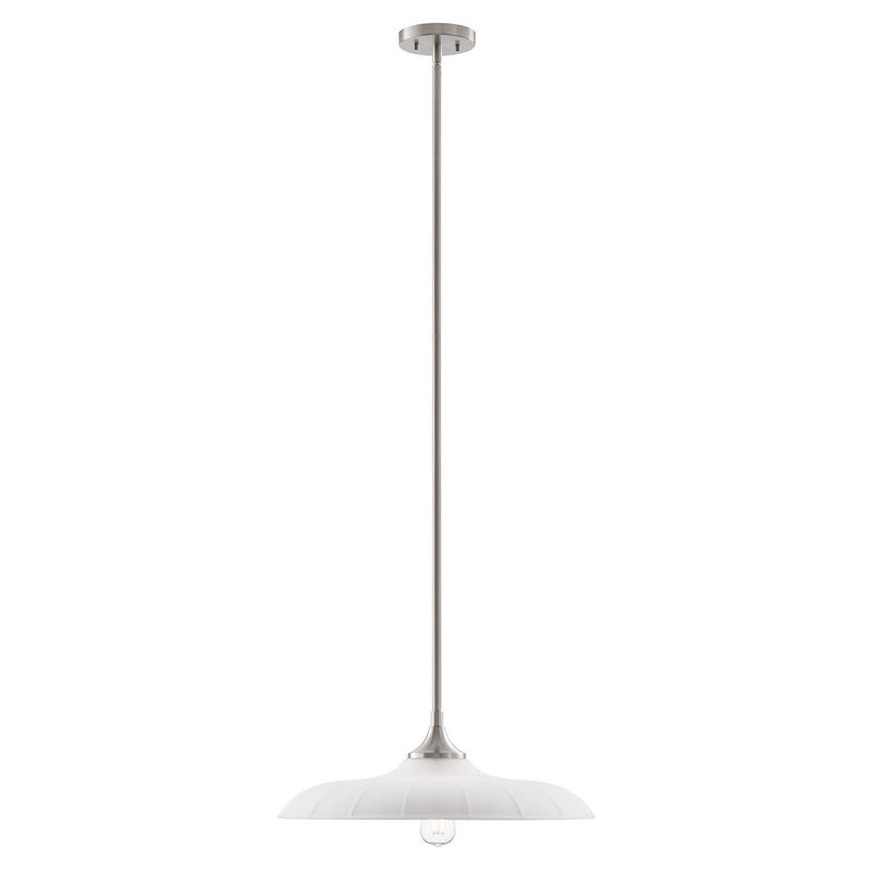 Hadley Pendant in Satin Nickel