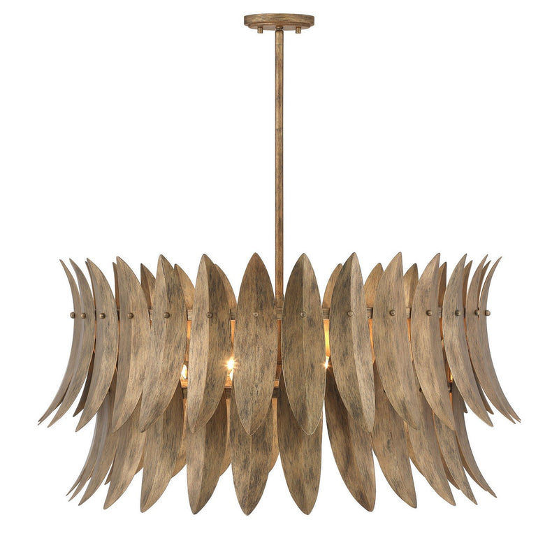 Sanctuary 8-Light Drum Pendant in Coronado