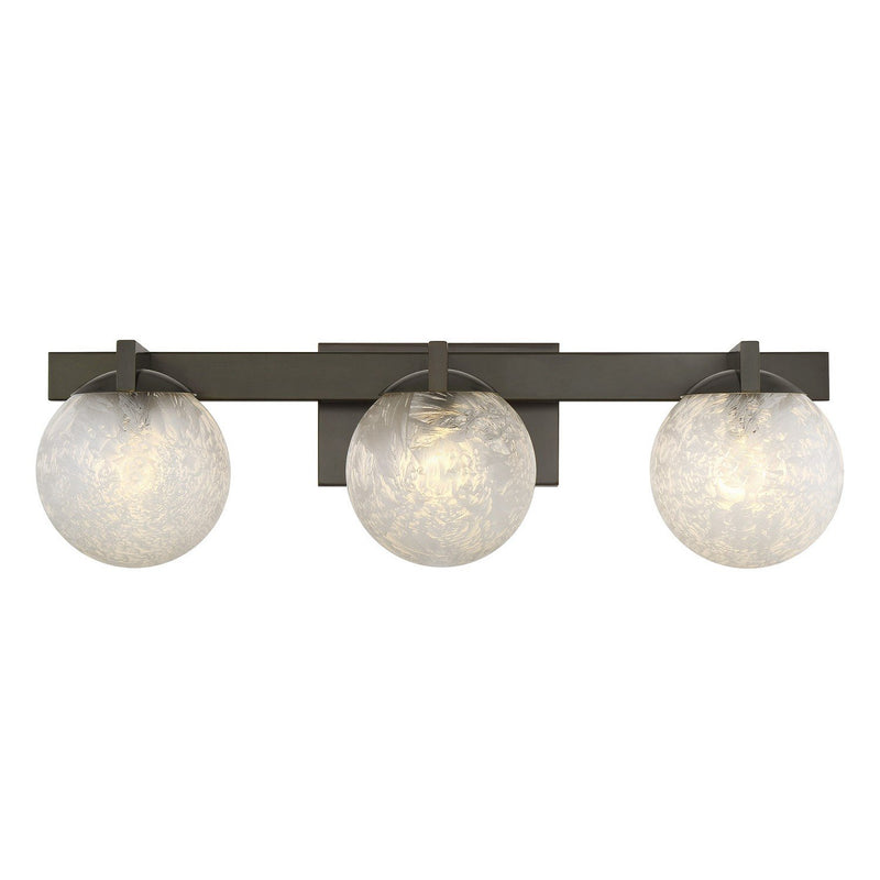 Darien 3-Light Bath Vanity Light in Mediterranean Bronze