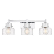 Dover 3-Light Bath Vanity Light in Chrome
