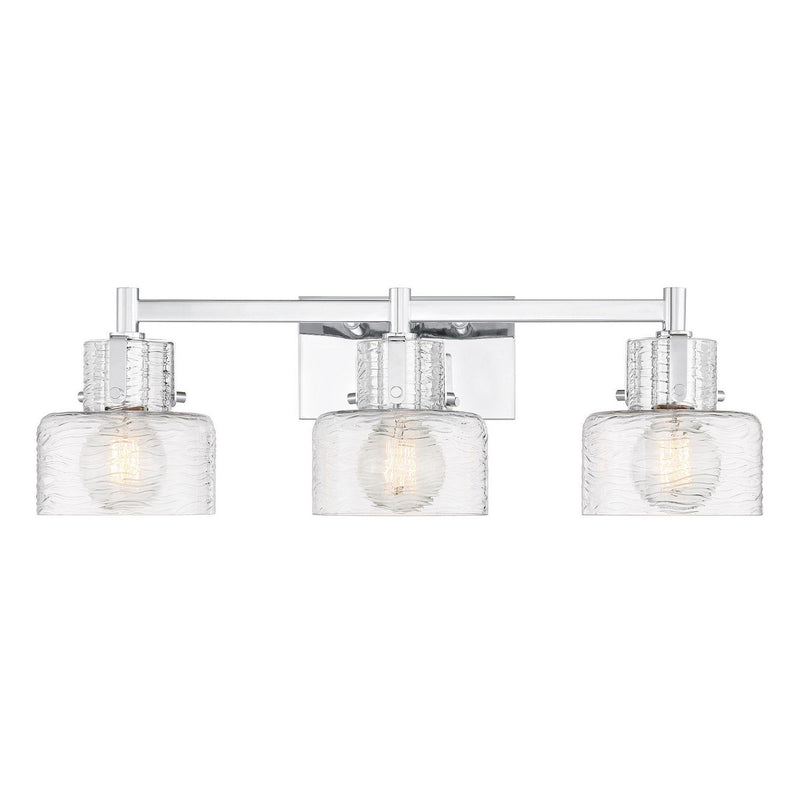 Dover 3-Light Bath Vanity Light in Chrome