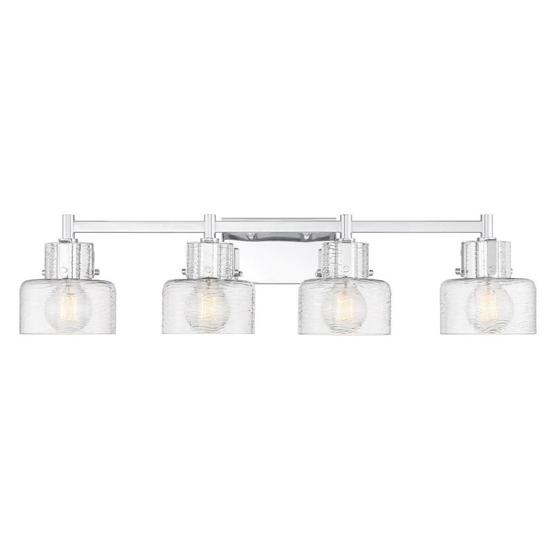Dover 4-Light Bath Vanity Light in Chrome