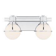 Pierce 2-Light Bath Vanity Light in Chrome