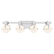 Pierce 4-Light Bath Vanity Light in Chrome