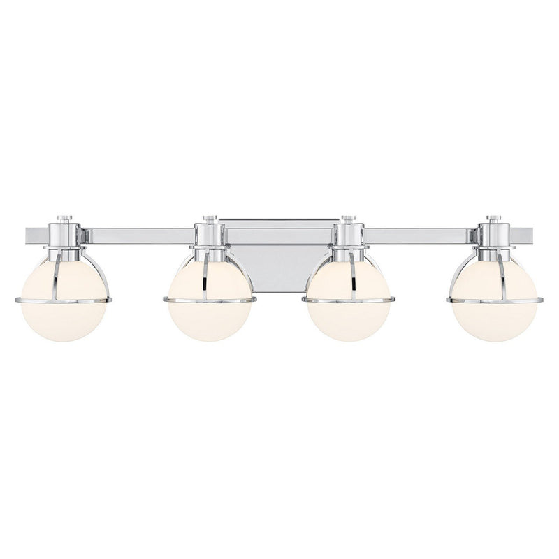Pierce 4-Light Bath Vanity Light in Chrome