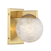 Darien Wall Sconce in Warm Brass