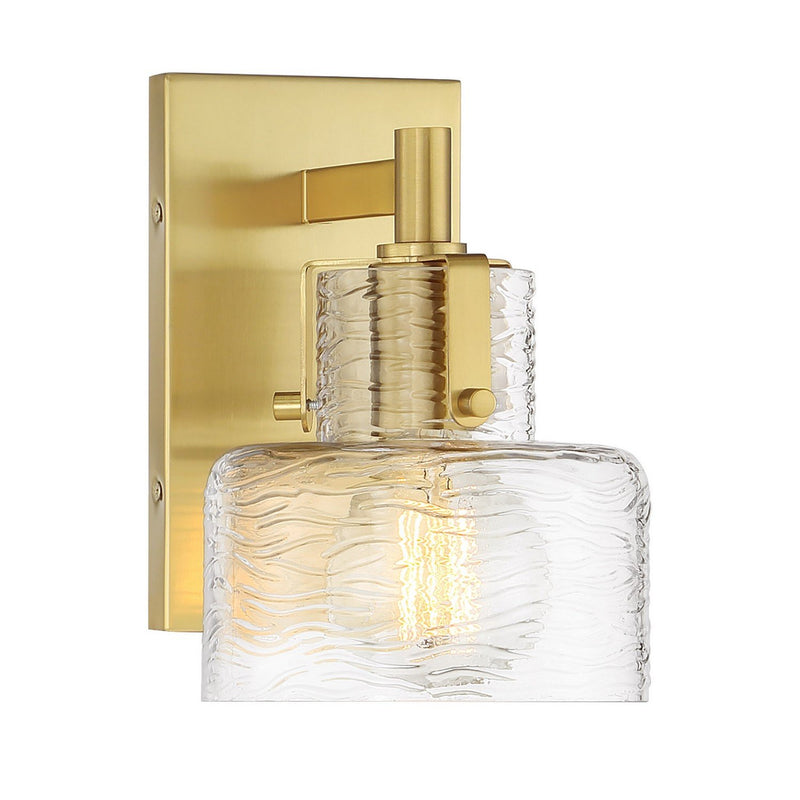 Dover Wall Sconce in Warm Brass