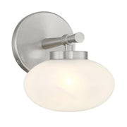 Barrow Wall Sconce in Satin Nickel