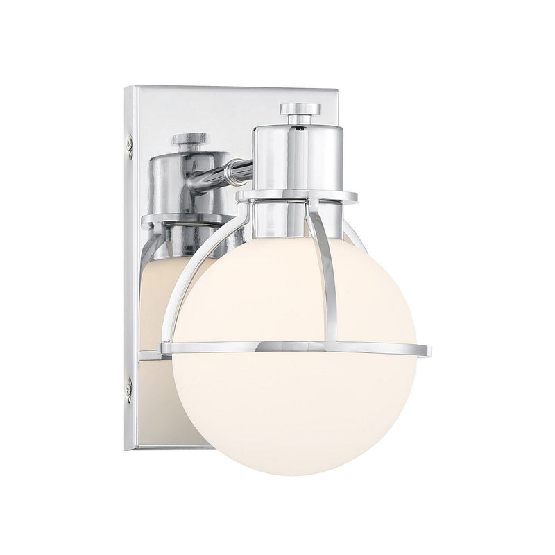 Pierce Bath Sconce in Chrome