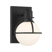 Pierce Bath Sconce in Matte Black