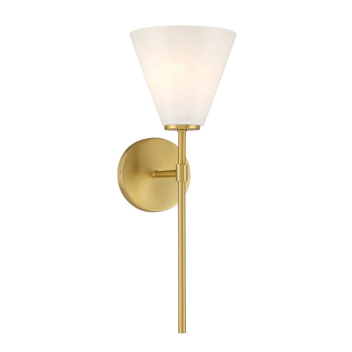 Blair One Light Wall Sconce in Warm Brass