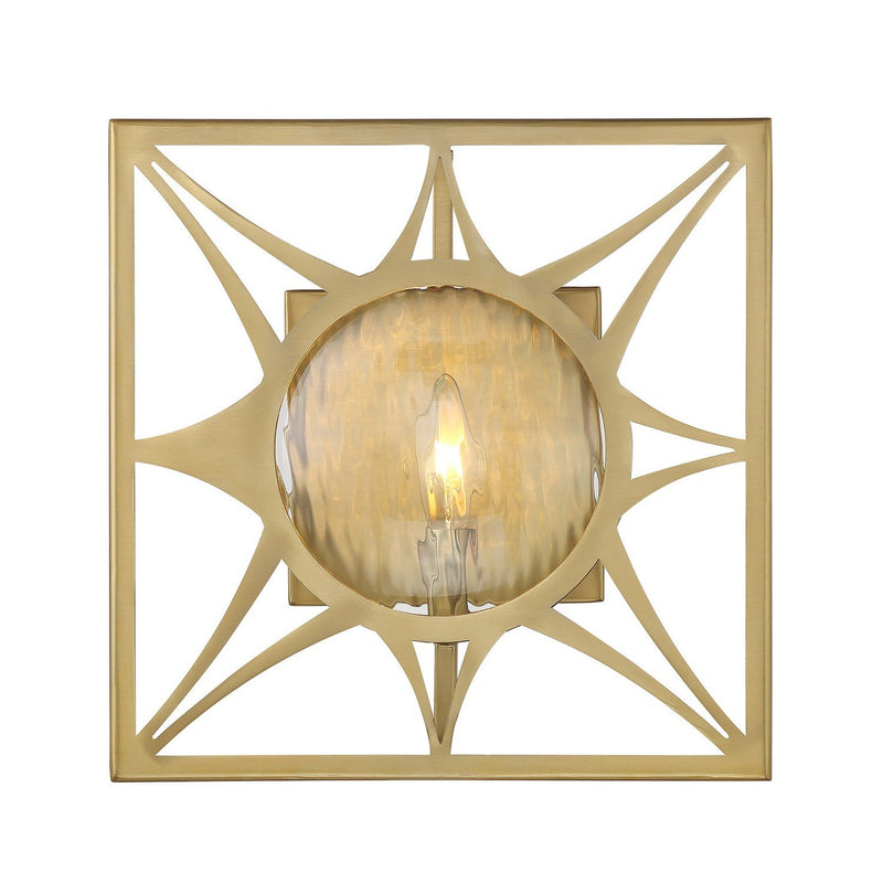 Balfour Wall Sconce in Warm Brass