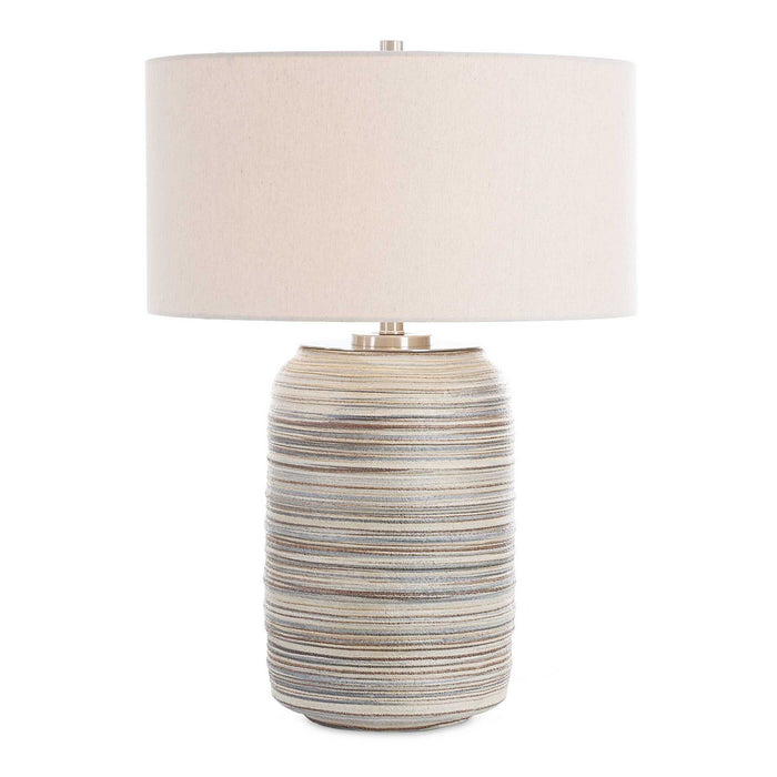Prospect One Light Table Lamp in Brushed Nickel