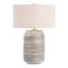 Prospect One Light Table Lamp in Brushed Nickel