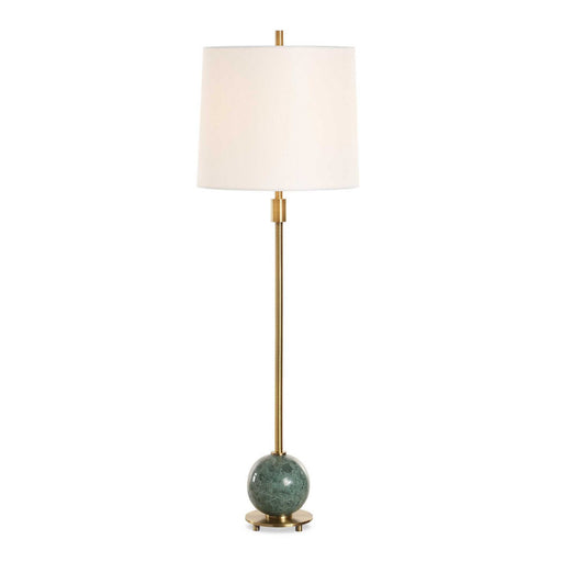 Bledel One Light Buffet Lamp in Brushed Brass