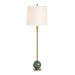 Bledel One Light Buffet Lamp in Brushed Brass
