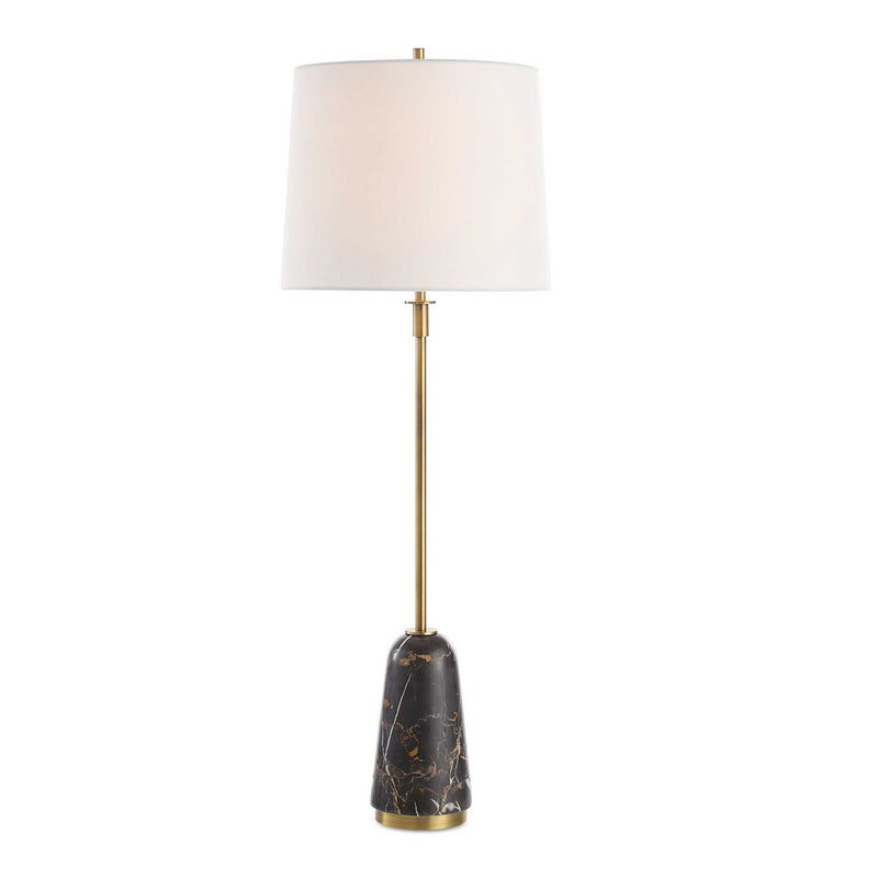 Jenson One Light Buffet Lamp in Brushed Brass