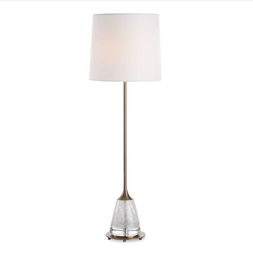 Alistair One Light Buffet Lamp in Antique Brass