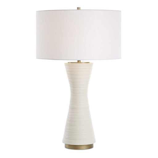 Ridgeline One Light Table Lamp in Antique Brass