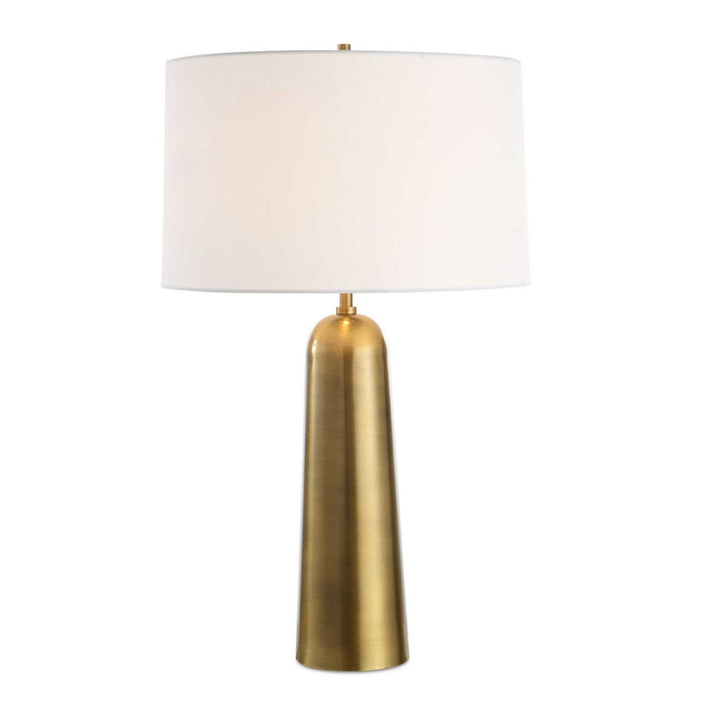 Flinchem One Light Table Lamp in Antique Brass