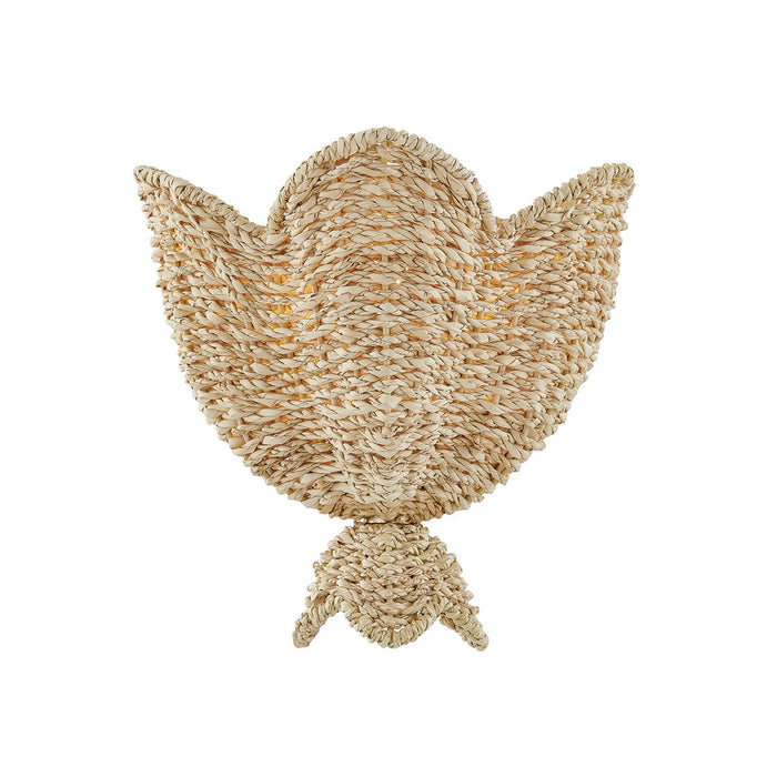 Solie One Light Wall Sconce in Aged Brass