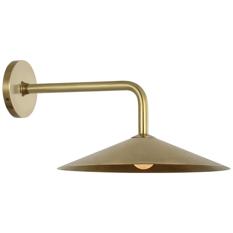 Ponce 9" Wall Sconce in Hand-Rubbed Antique Brass