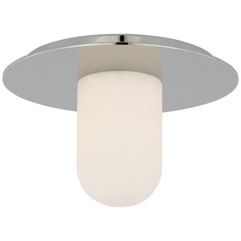 Fosse 8" Flush Mount in Polished Nickel