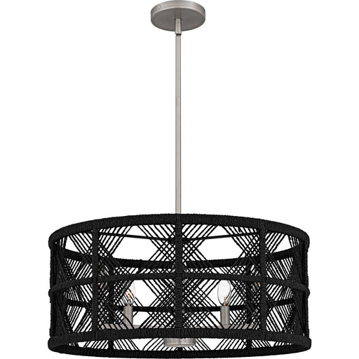 Axford Five Light Pendant in Antique Nickel