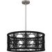Axford Five Light Pendant in Antique Nickel