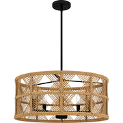 Axford 5-Light Pendant in Matte Black