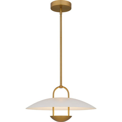 Bingham LED Pendant in Brushed Gold